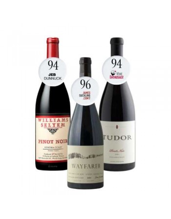 Trio Pinot Noir - Williams Selyem Russian River Valley | Tudor St. Maria | ..